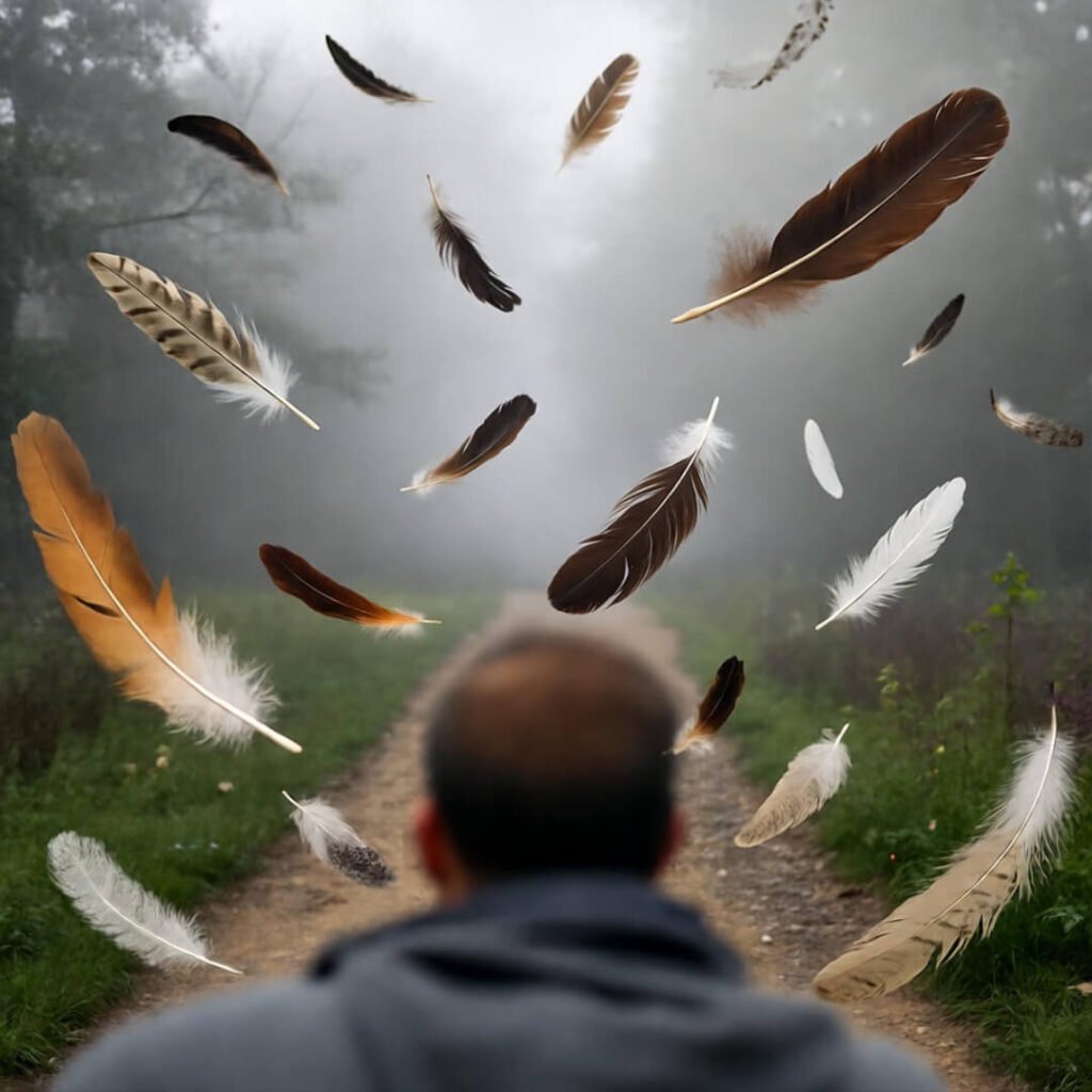 Weird path markers life keeps dropping.