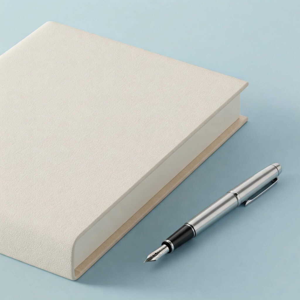 Journal with pen