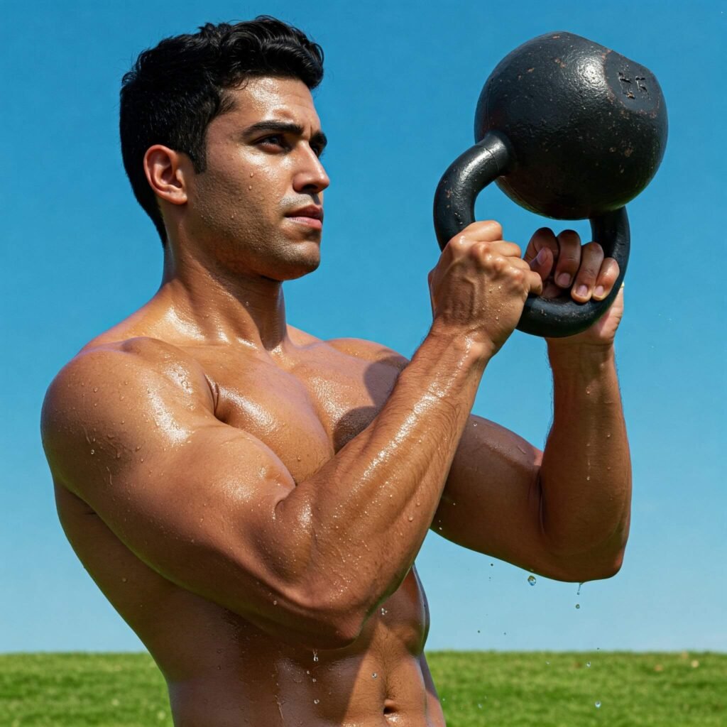 Kettlebell Swing Outdoor