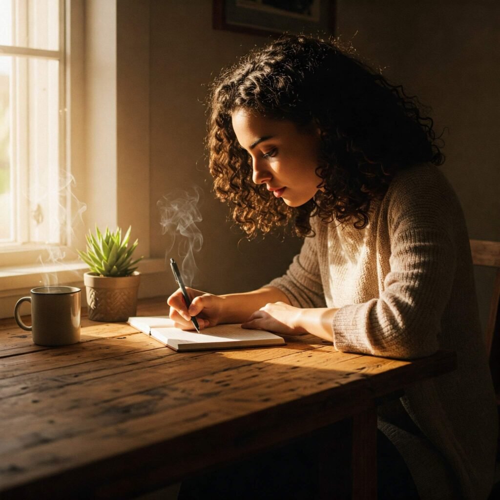 Gratitude Journaling Moment