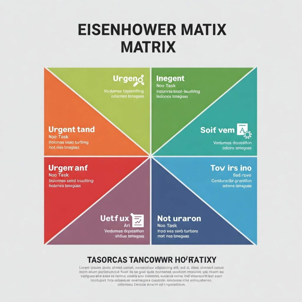 Eisenhower Matrix infographic