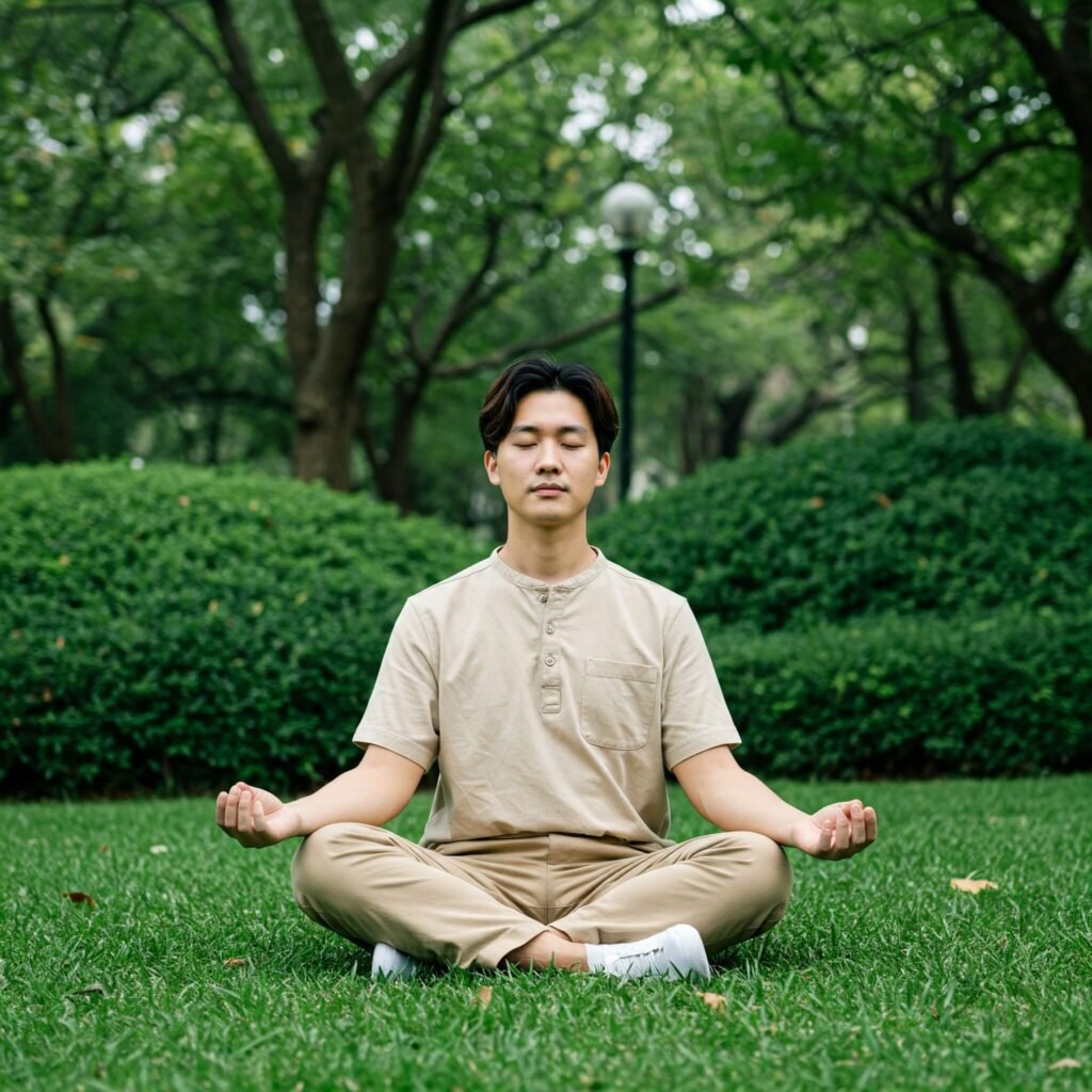 Park Meditation Self-Care