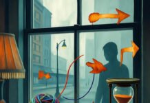 5 Mental Shifts to Help You Overcome Obstacles and Stay Focused on Your Goals Impressionistic view of mental untangling for overcoming obstacles.