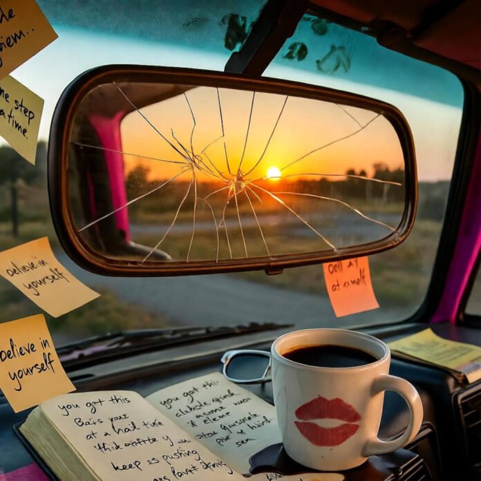 Cracked mirror sunrise affirmations. Cracked mirror sunrise affirmations.