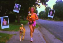 Athlete Success Stories: How Ordinary People Became Extraordinary Champions Runner with junk trophy and ghost Polaroids, VHS tears.