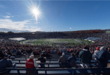 The nerds will finally go to the college football playoffs A view of the stadium during a Harvard Yale football game in New Haven, Connecticut, on November 18, 2023. Williams Paul/Icon Sportswire/AP