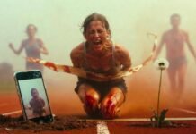 Real Athlete Success Stories That Show the Power of Persistence and Hard Work Muddy runner ugly-cries breaking finish tape