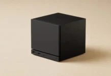 Blog Title: The Steam Machine Feels Like the TV Gaming PC I’ve Always Wanted Just look how small the Steam Machine is! Photo by Everything Time Studio / The Verge